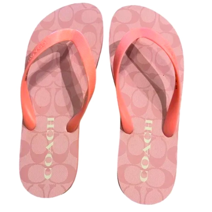 Coach Pink Sandals - New Without Tags!